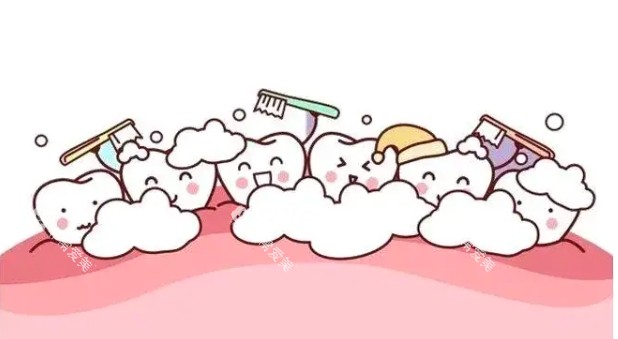 保护儿童牙齿动画图