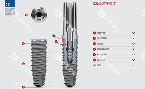 西泰克种植牙GL材料