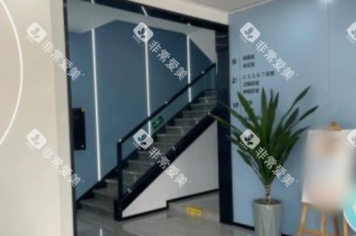 山东济南天真口腔印象济南店楼梯