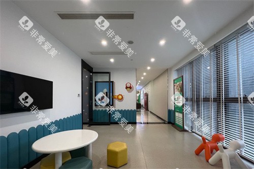 金华蓝芽口腔儿童区环境 金华蓝芽口腔儿童区环境