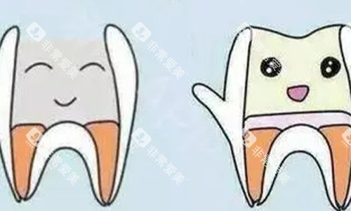 根管治疗前后对比