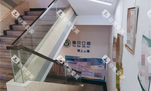 天津雅尔口腔楼梯图