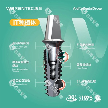 沃兰种植牙IT型号照片