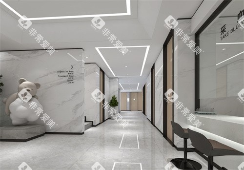 芜湖中诺口腔一层过道