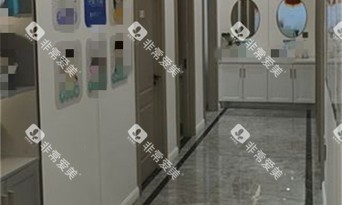 石家庄植美口腔诊室走廊图