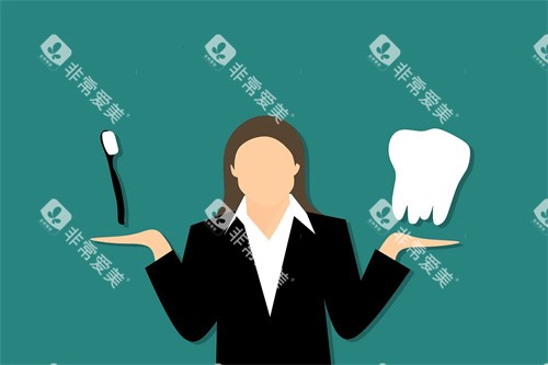 牙齿宣传图示