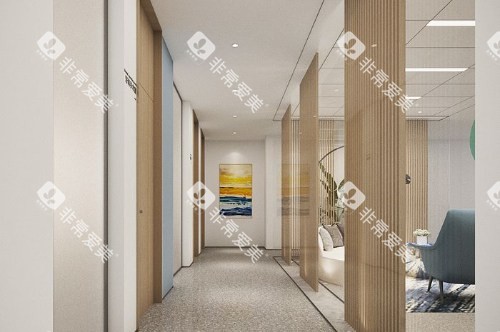 山东青岛牙博士口腔连锁走廊