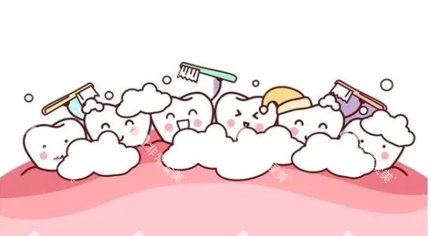 保护儿童牙齿动画图