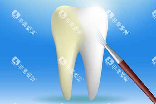 牙齿美白卡通宣传图 牙齿美白卡通宣传图