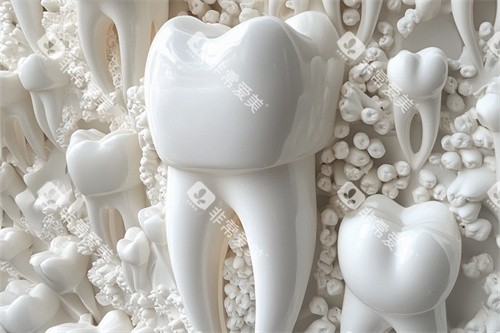 牙齿漫画模拟示意图