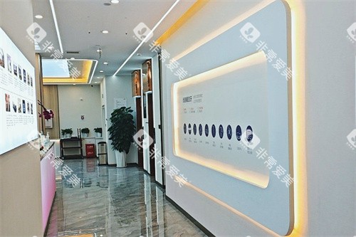 哈尔滨优诺口腔宜家机构走廊环境