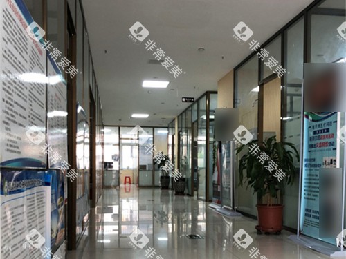 丹东唯美口腔中富店诊疗区走廊