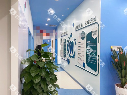 成都皓雅易口腔走廊环境