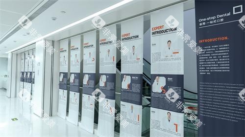 北京极简海德堡口腔医生展示墙