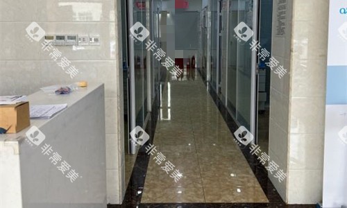 天津众大口腔走廊环境