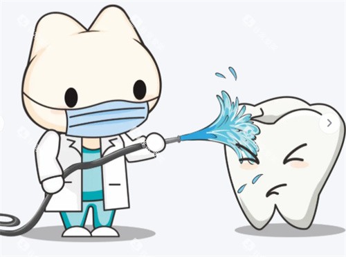 洗牙卡通图片示意图 洗牙卡通图片示意图