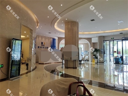 宁夏银川诺贝尔口腔门诊部兴庆区解放西街店大厅环境