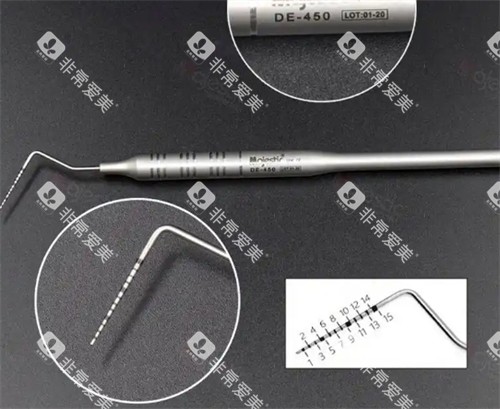 牙周的探针细节