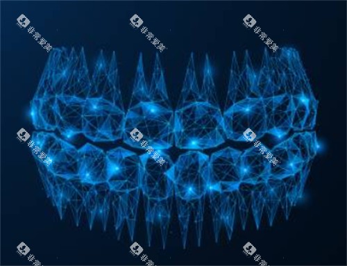 种植牙科幻示意图