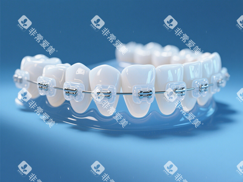 陶瓷托槽牙齿矫正