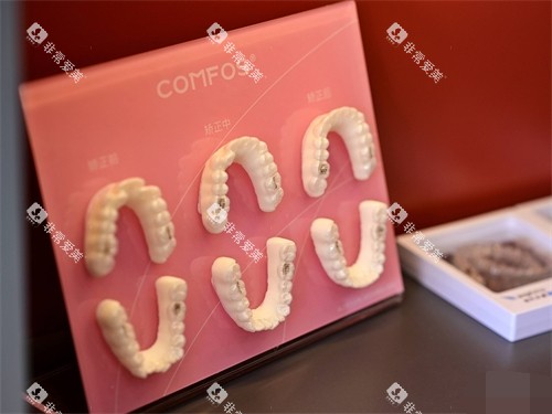 铁岭方辉口腔银杏果牙套展示模型