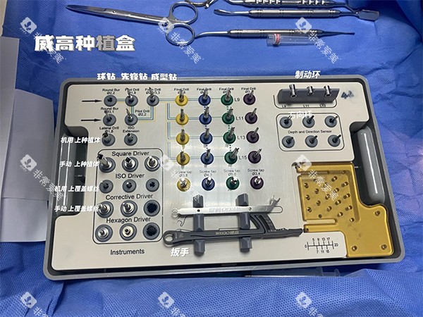 威高wego种植牙种植盒 威高wego种植牙种植盒