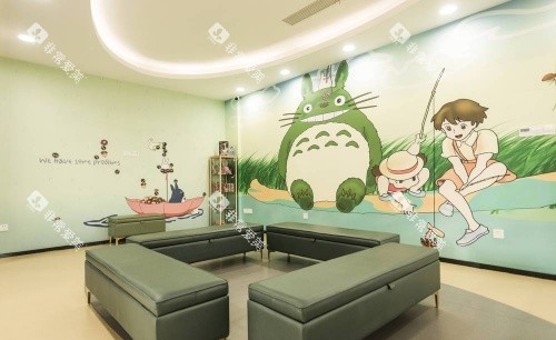 扬州海鑫口腔儿童休息区示意图