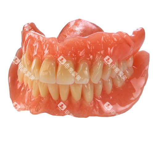 吸附性义齿成品图