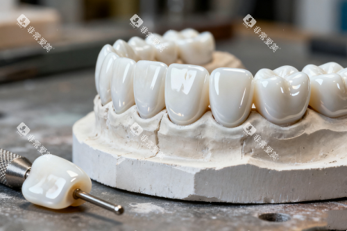 牙齿石膏模型图 牙齿石膏模型图