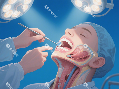 牙齿检查示意图