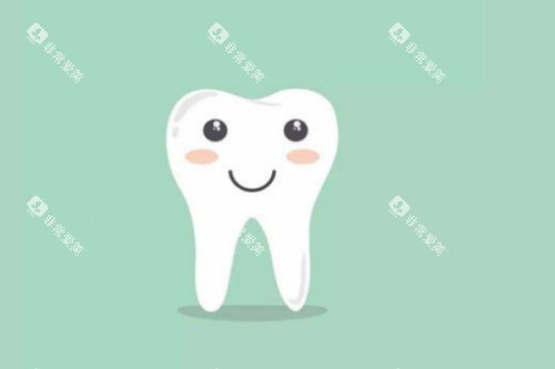 牙齿卡通图