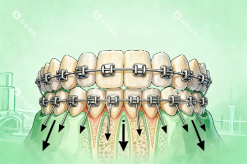 牙齿矫正模型图片展示