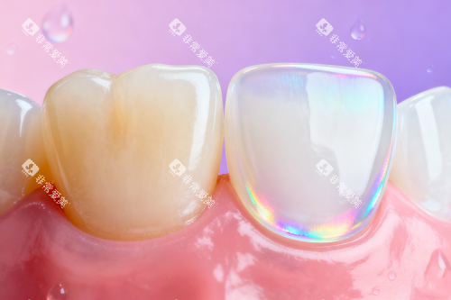 牙齿修复前后对比图 牙齿修复前后对比图