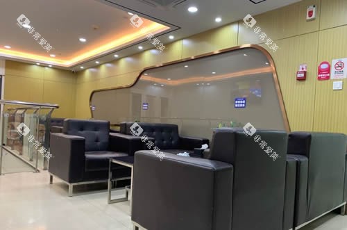 杭州富阳口腔医院大厅休息区 杭州富阳口腔医院大厅休息区