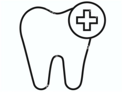 种植牙健康简笔图 种植牙健康简笔图