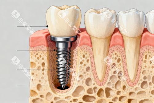 种植牙植入口腔展示图 种植牙植入口腔展示图
