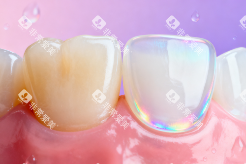 牙齿修复前后对比图