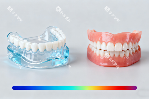 牙齿矫正变整齐展示图