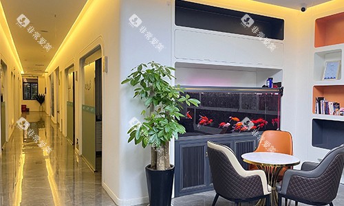 西安美奕口腔走廊及等待区 西安美奕口腔走廊及等待区