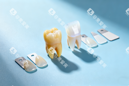 牙齿发黄美白卡通对比图