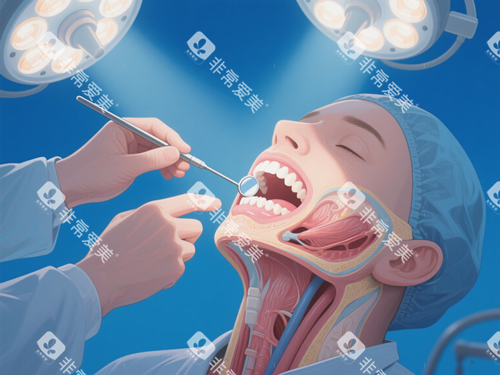 牙齿检查示意图