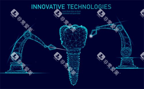种植牙科技检查示意图 种植牙科技检查示意图