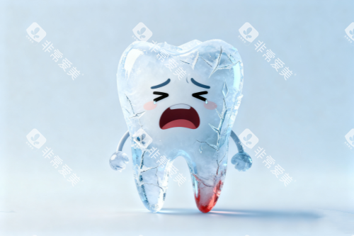 牙疼卡通图展示