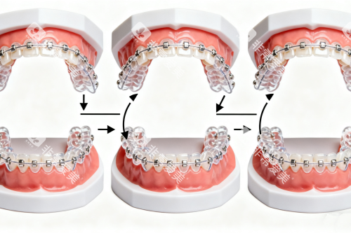 半隐形矫正卡通图片 半隐形矫正卡通图片