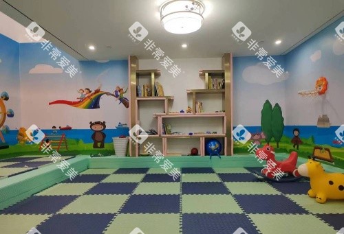 武汉固美口腔儿童玩乐区示意图