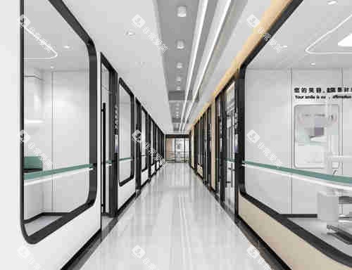珠海绿荷口腔医院走廊