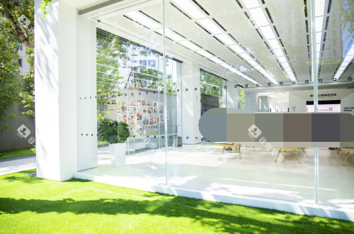 北京极简海德堡口腔内部大厅环境