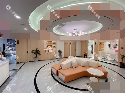 延安牙卫士口腔门诊部大厅候诊休息沙发