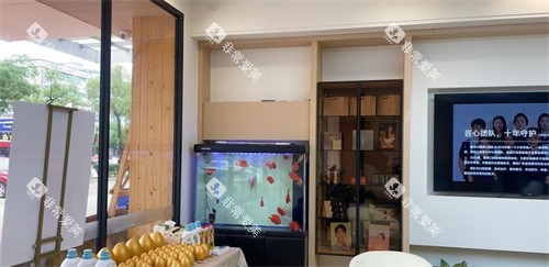 佛山顺德鲁班口腔大厅一角环境