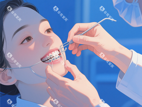 牙齿矫正粘托槽